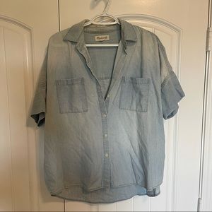 MADEWELL chambray courier shirt